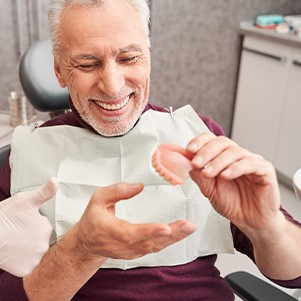 If you’re missing permanent teeth and have good gum and bone health, you could be a good candidate for dentures